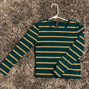 striped shirt forever 21 size small